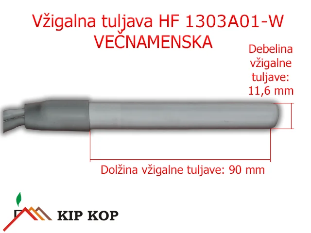 VEČNAMENSKA 1030A01-W KERAMIČNA VŽIGALNA TULJAVA ZA KAMINE NA PELETE