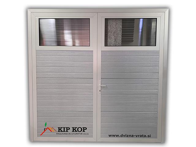 DOPPELFLÜGELIGE GARAGENTOR KK CLASSIC 44 240 X 240 BAUSATZ KOMPLETT ZUR SELBSTMONTAGE