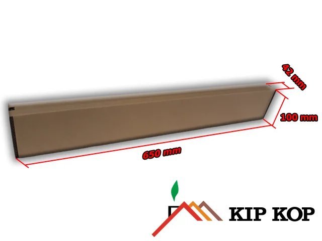 KARTONAGENSCHUTZ FÜR PANEELE 650X42X100