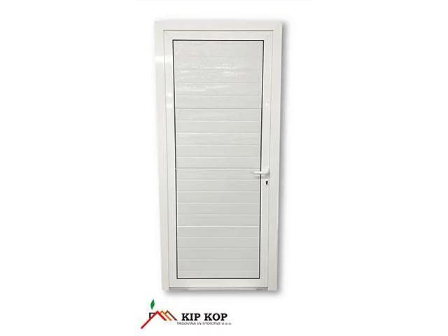 JEDNOKRILNA VRATA KK52 THERMO PREMIUM SIDE STEP 130x250 KOMPLET ZA IZRADU