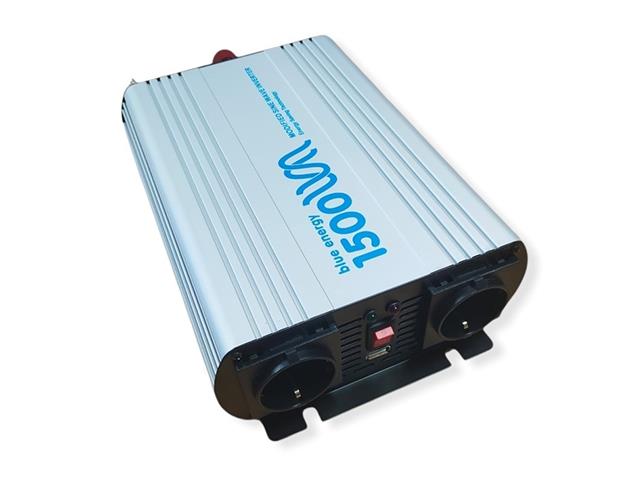 RAZSMERNIK INVERTER BLUE ENERGY WNN-1500/12, ČISTI SINUS