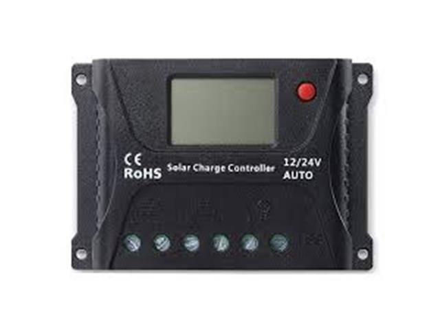 SOLARLADEREGELER SR-HP2410 10A 12V/24V MIT LCD-DISPLAY