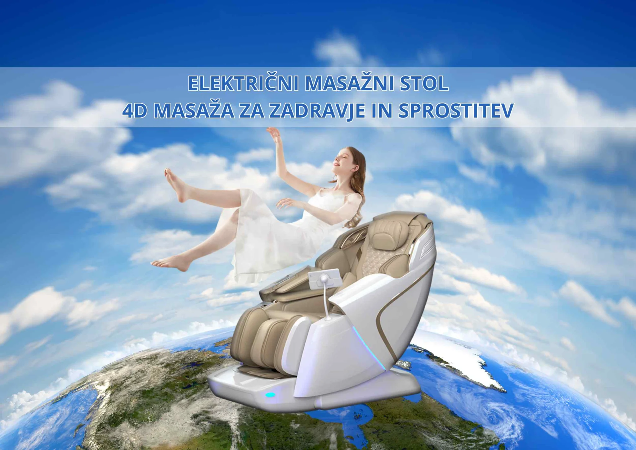Električni masažni stol: zdravstvene koristi 4D masaže